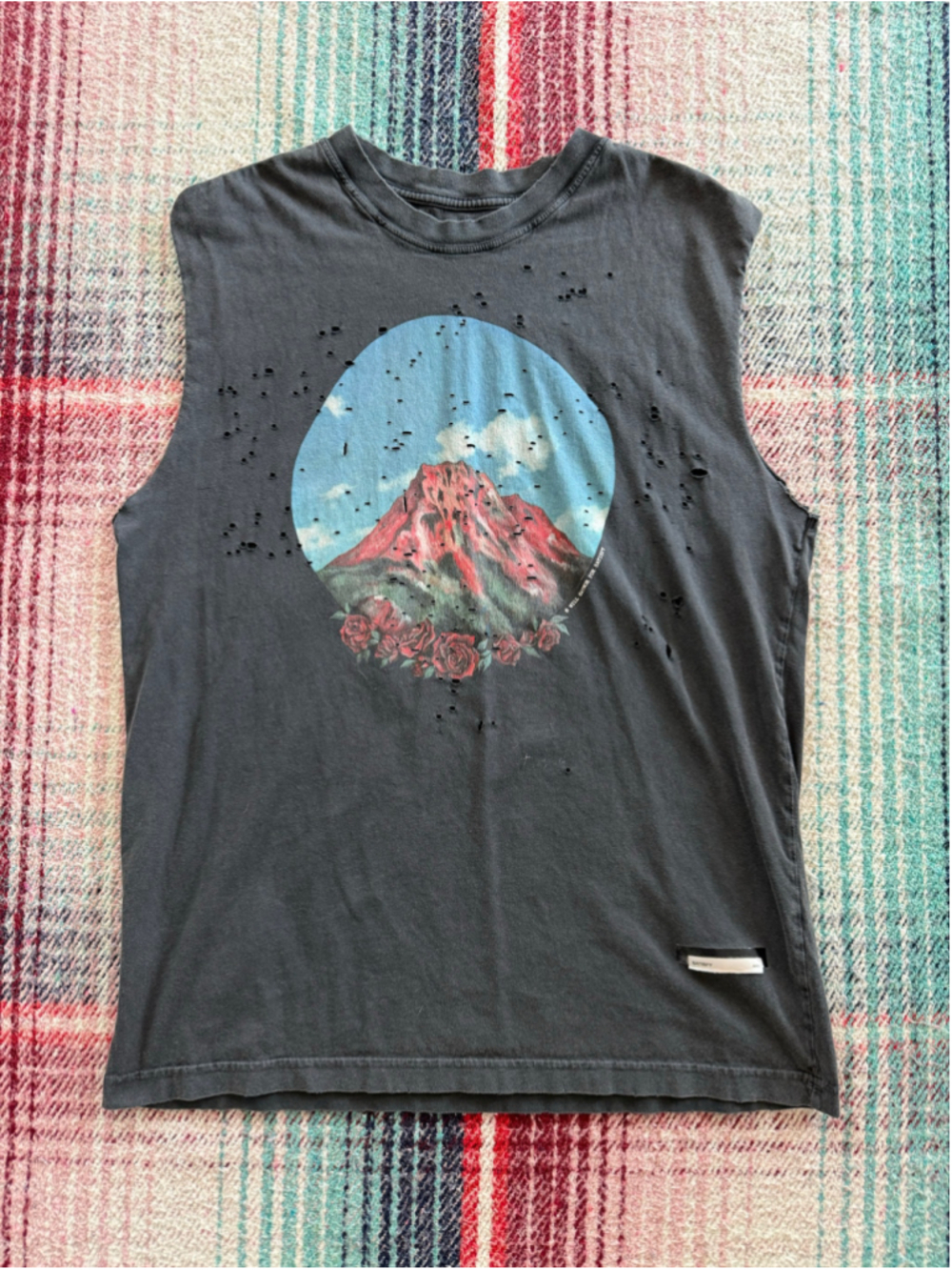 Satisfy Mothtech Volcano Muscle Tee L